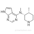 N-metylo-N - ((3R, 4R) -4-metylopiperydyn-3-ylo) -7H-pirolo [2,3-d] pirymidyn-4-amina CAS 477600-74-1